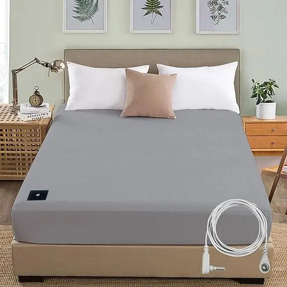 Drap de Grounding en coton bio et fibre d’Argent – Tailles King & Queen