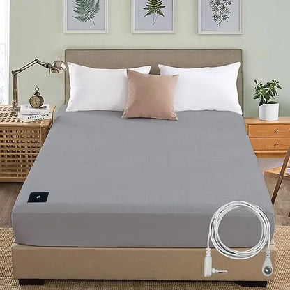 Drap de Grounding en coton bio et fibre d’Argent – Tailles King & Queen